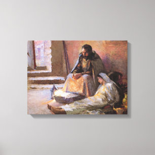 Die Geburt von Gari Melchers Leinwanddruck