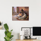 Die Geburt von Gari Melchers Poster (Heimbüro)