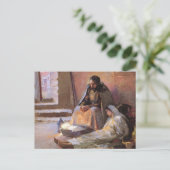 Die Geburt von Gari Melchers Postkarte (Stehend Vorderseite)