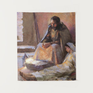 Die Geburt von Gari Melchers Wandteppich