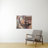 Die Geburt von Gari Melchers Wandteppich (Beispiel (Horizontal))