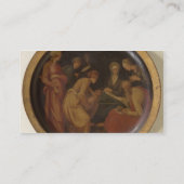 Die Geburt von Johannes der Baptist, c.1526 (Öl an Visitenkarte (Rückseite)