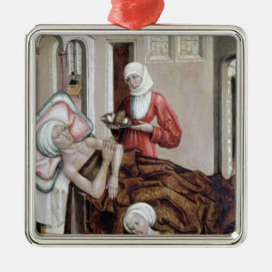Die Geburt von Johannes der Baptist Ornament Aus Metall