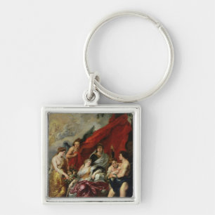 Die Geburt von Louis XIII in Fontainebleau Schlüsselanhänger
