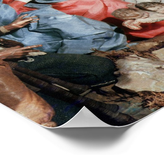 Die Geburt von Neapel Poster (Ecke)