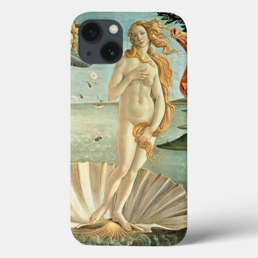 Die Geburt von Venus, c.1485 (Tempera auf Case-Mate iPhone Hülle (Rückseite)