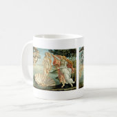 Die Geburt von Venus, c.1485 (Tempera auf Kaffeetasse (Vorderseite Links)