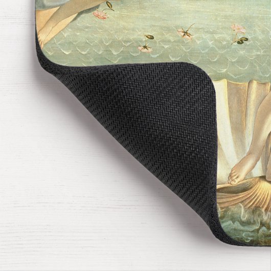 Die Geburt von Venus, c.1485 (Tempera auf Mousepad (Ecke)