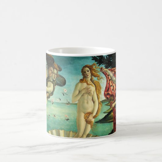 Die Geburt von Venus durch Sandro Botticelli Kaffeetasse (Mittel)