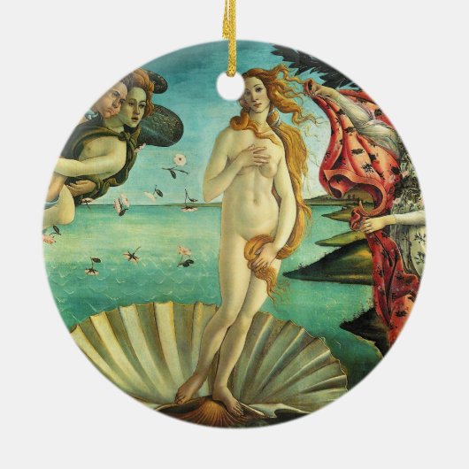 Die Geburt von Venus durch Sandro Botticelli Keramikornament (Hinten)