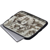 Die Geburt von Venus (Kalkstein) Laptopschutzhülle (Vorne Knopf)