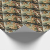 Die Geburt von Venus - Sandro Botticelli Geschenkpapier (Ecke)
