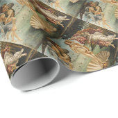 Die Geburt von Venus - Sandro Botticelli Geschenkpapier (Rolleneckpunkt)