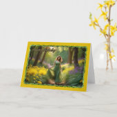 Die Geburtskarte der Frau Karte (Gelbe Blume)