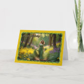 Die Geburtskarte der Frau Karte (Vorderseite)