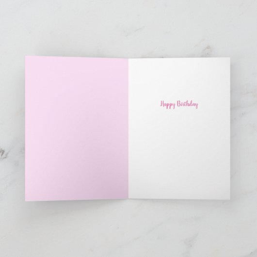 Die Geburtskarte des No Drama Llama Karte (Innenseite)