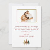 Die Geburtskarte dieses Jahr noch fröhlicher Einladung (Rückseite)