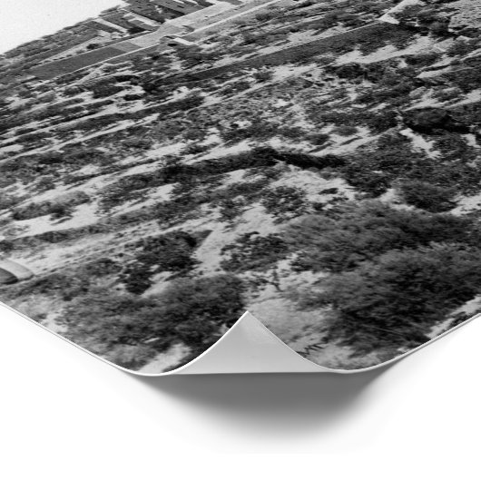 Die Geburtskirche in Bethlehem Poster (Ecke)