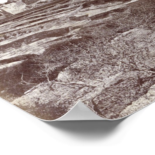 Die Geburtskirche in Bethlehem Poster (Ecke)