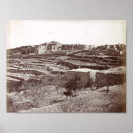 Die Geburtskirche in Bethlehem Poster