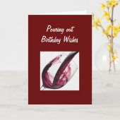 DIE GEBURTSTAG WISHES AUSFÜHREN KARTE (Gelbe Blume)