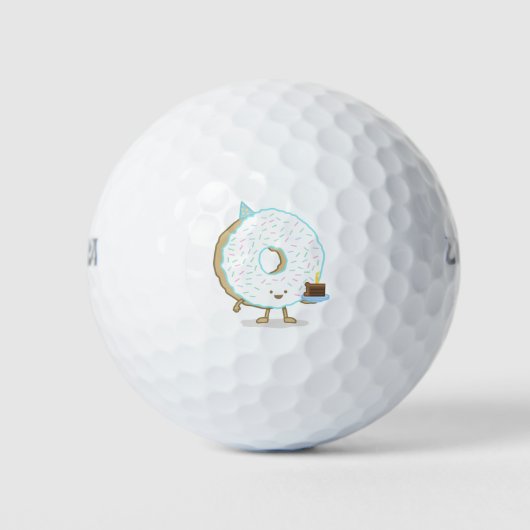 Die Geburtstagsfeier Golfball (Vorderseite)