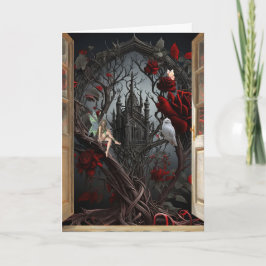 Die Geburtstagskarte der offenen Tür Dankeskarte