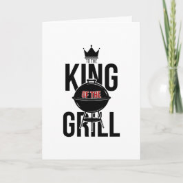 Die Geburtstagskarte des Grillvaters Karte