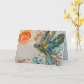 Die Geburtstagskarten des Friedens II Karte (Gelbe Blume)