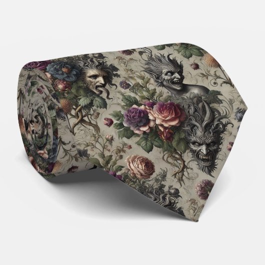 Die Geburtstagsparty - Gotisch Viktorianisch Krawatte (Gerollt)