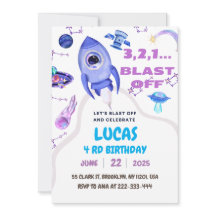 Die Geburtstagsparty im Weltraum wird abgestürzt