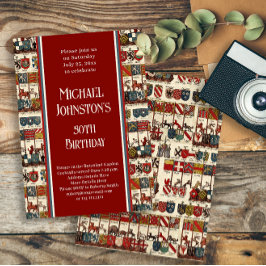 Die Geburtstagsparty von Antique Heraldry History  Einladung