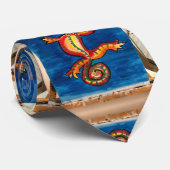 Die Gecko-Krawatte Krawatte (Gerollt)