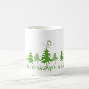 die Gedanken der Natur Kaffeetasse