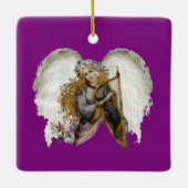 Die Gedanken-Poesie des Gottes Keramikornament (Rückseite)