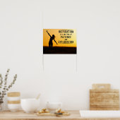 Die Geduld der Inspiration Poster (Küche)