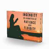 Die Geduld des Einfallsreichtums - Inspiration Fotoblock (Rechts)