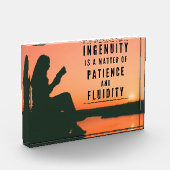 Die Geduld des Einfallsreichtums - Inspiration Fotoblock (Links)