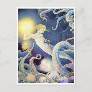 Die Gefahr der kleinen Meerjungfrau durch Dorothy  Postkarte