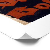 Die Gefahr des Bolschewismus (Leinwand) Poster (Ecke)