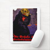 Die Gefahr des Bolschewismus Mousepad (Mit Mouse)