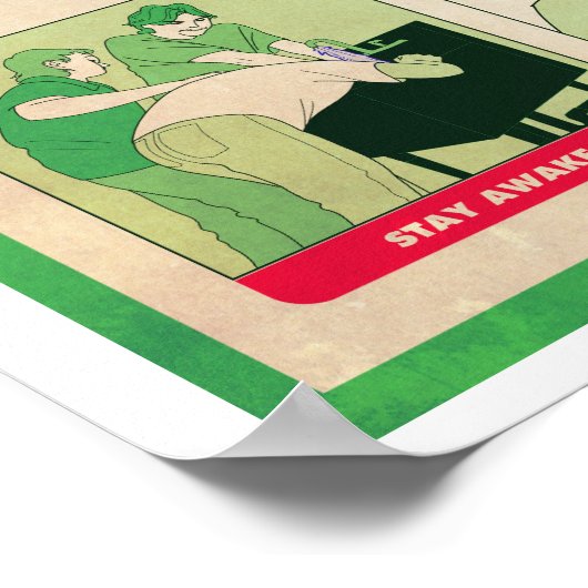 DIE GEFAHR DES VIDEOSPIELS, DAS GROSSES Poster MAR (Ecke)