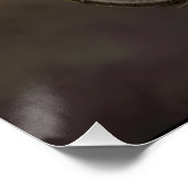 Die Gefahr für den weiblichen Krieger Poster (Ecke)