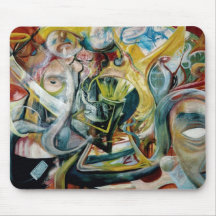 Die Gefahr in der Freude Mousepad