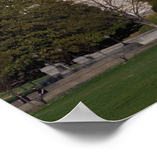 Die gefährlichste Bedrohung. Poster (Ecke)