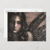 Die gefallene Angel-Postkarte Postkarte (Vorne/Hinten)