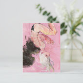 Die gefallene Postkarte (Stehend Vorderseite)