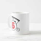 Die Gefangen-Tasse Kaffeetasse (Vorderseite Links)