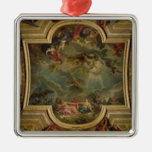 Die Gefangennahme der Stadt und der Zitadelle Gent Silbernes Ornament