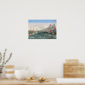 Die Gefangennahme Havannas durch die Engländer im  Poster (Küche)